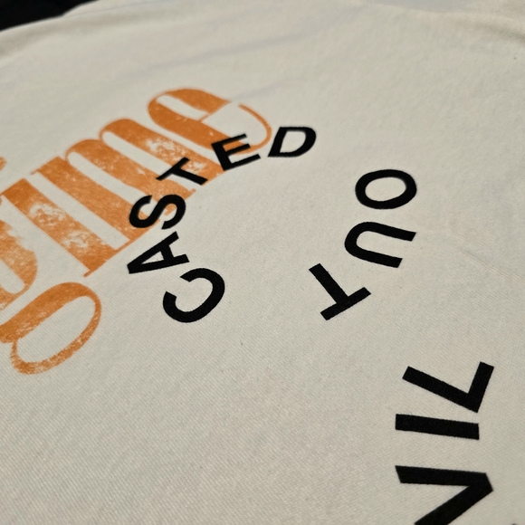 Civil Regime S.I.N Casted Out Butterfly Floral Graphic Tee Tshirt Size Large - Picture 10 of 10